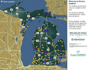 State of Michigan weather